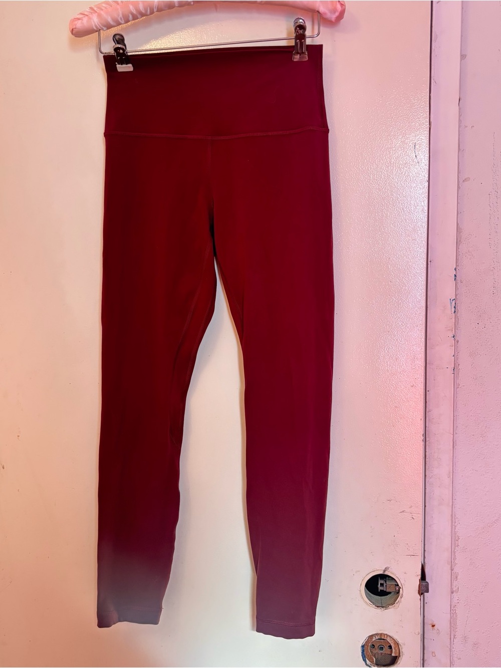 lululemon athletica High-Waist Burgundy Leggings